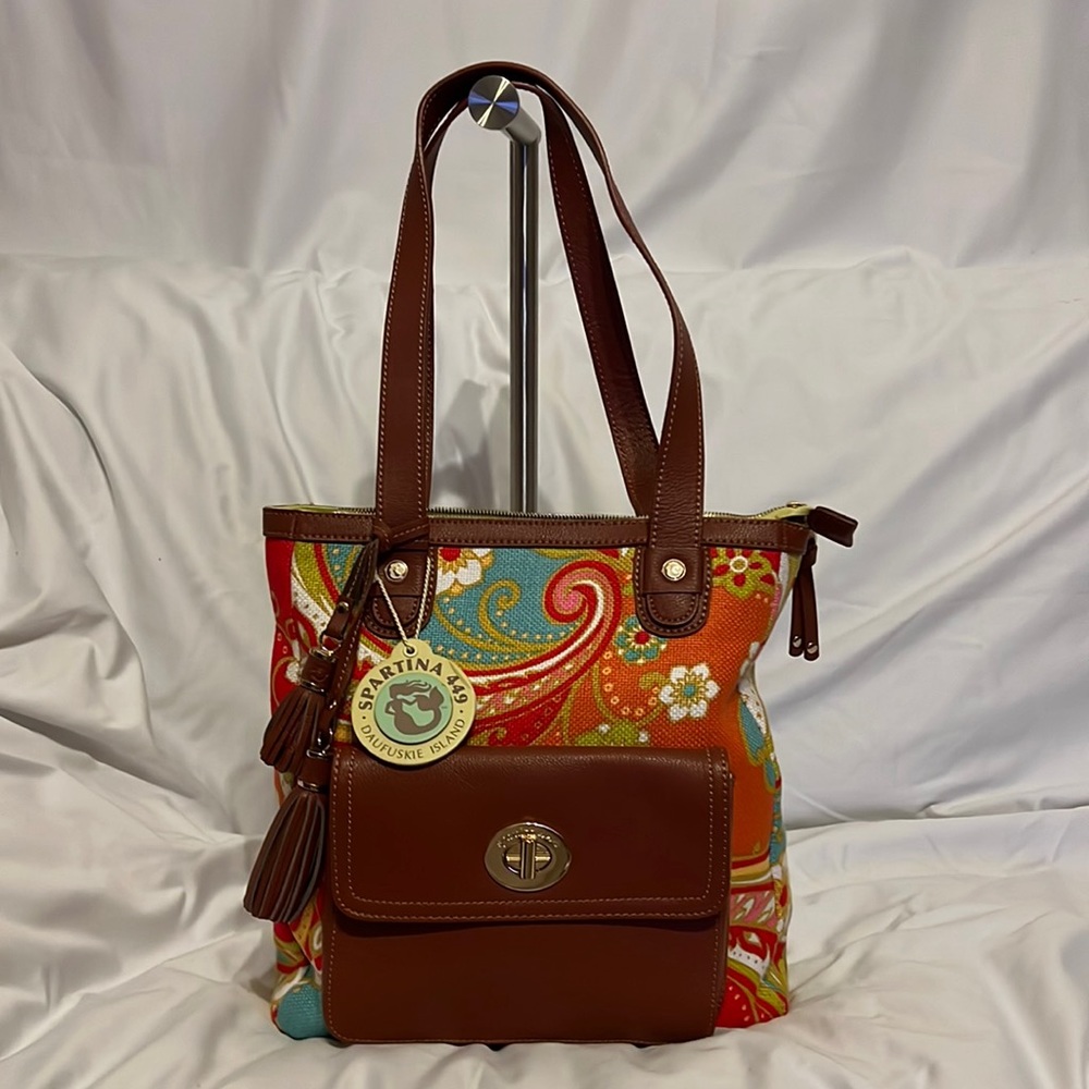 Spartina 449 Fiddlers Cove Pattern Tote